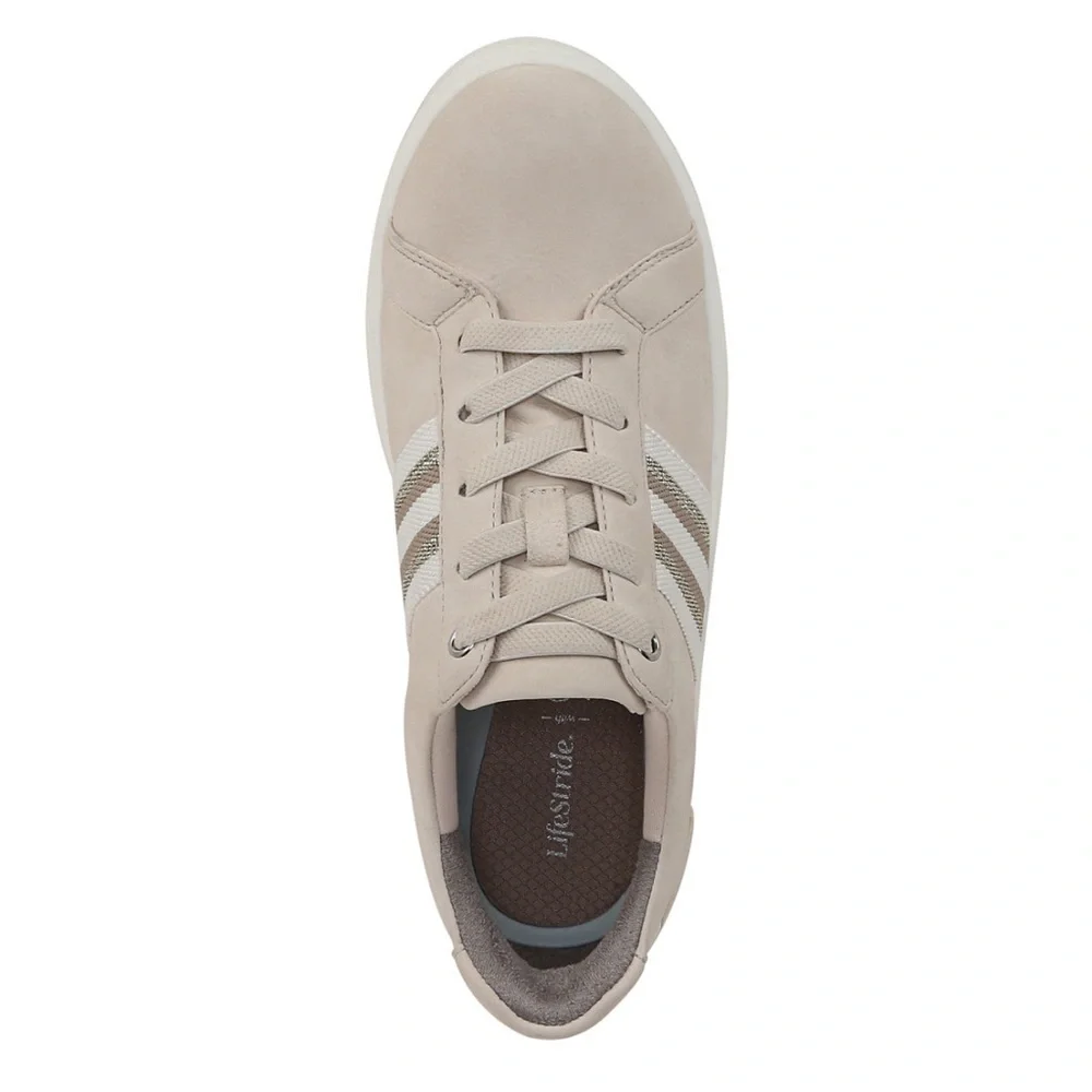 LifeStride Women's Happy Friday Washable Lace Up Sneakers- Size 9.5